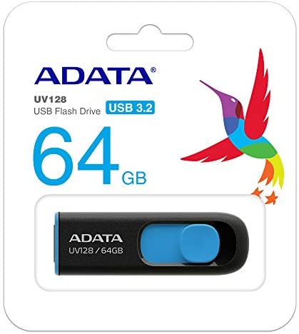 Clé USB 64 GB, USB3.2 ADATA Vitesse 100MB/s
