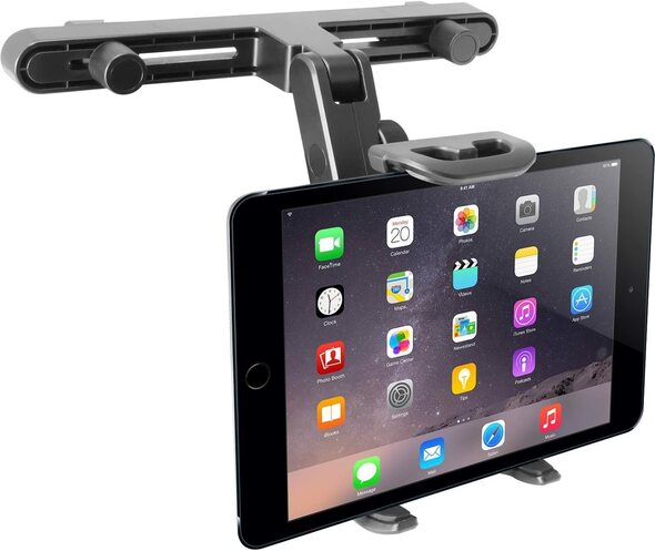 Support de tablette Universel pour appuie-tête de voiture rotatif à 360° pour smartphone, iPad, tablette