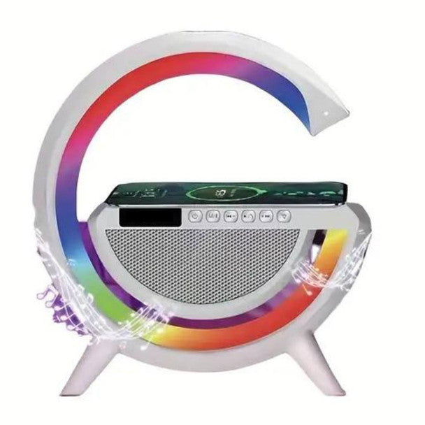 G2388 Multifunction Bluetooth Speaker with RGB Light and 15W Fast Wireless Charging