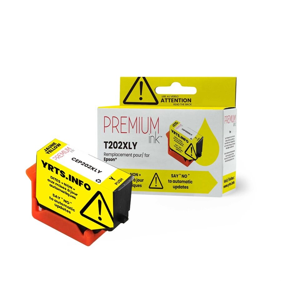 Epson 202XL®T202XL420 Cartouche d'encre Jaune Compatible