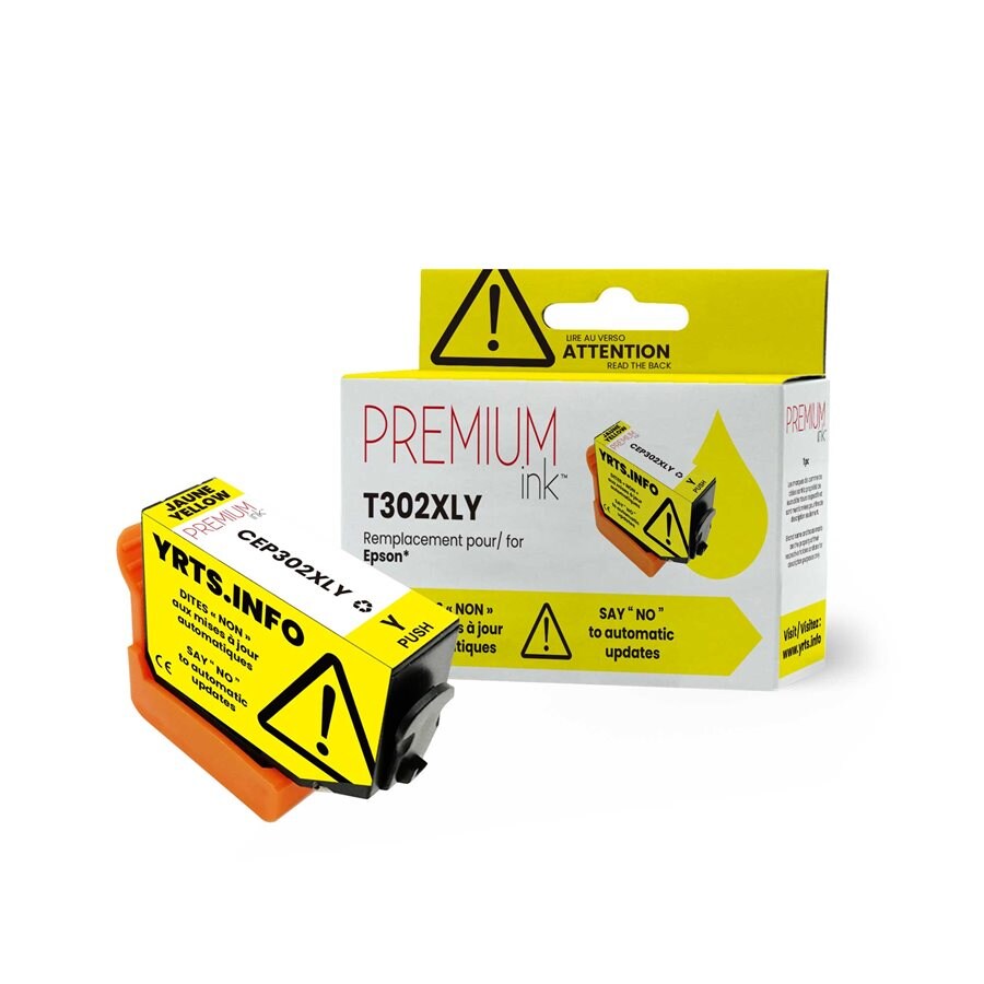 Epson 302XL®T302XL420  Yellow Compatible Ink Cartridge