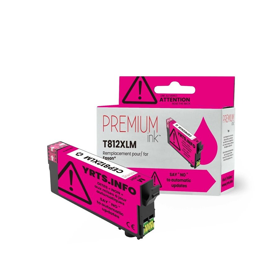 Epson T812XL®T812XL320 Cartouche d'encre Magenta Compatible