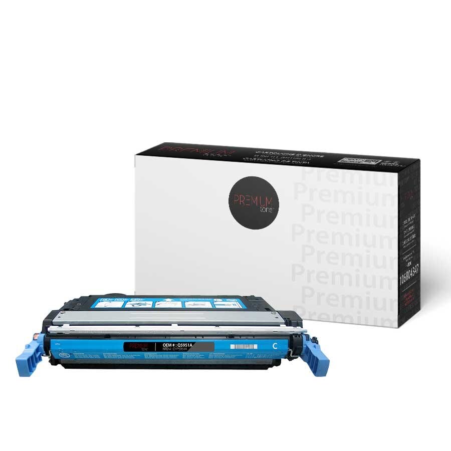 HP 643A®Q5951A Cyan Compatible Toner Cartridge 