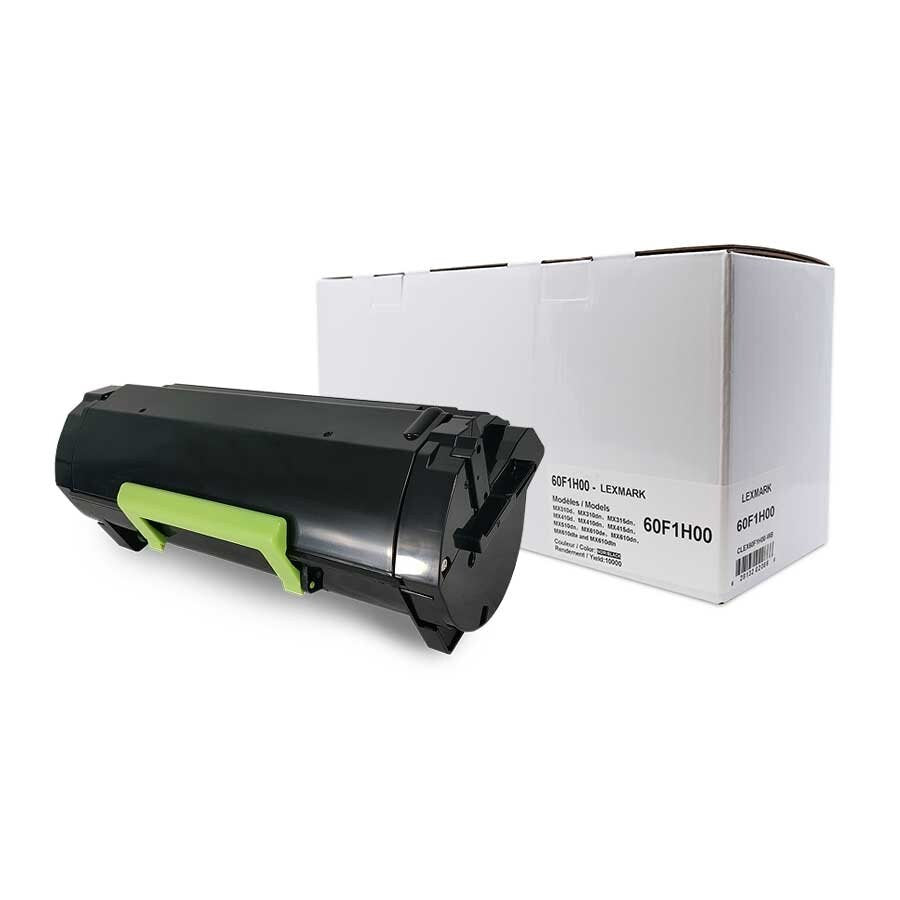 Lexmark 60F1H00 Cartouche Toner Noire Compatible