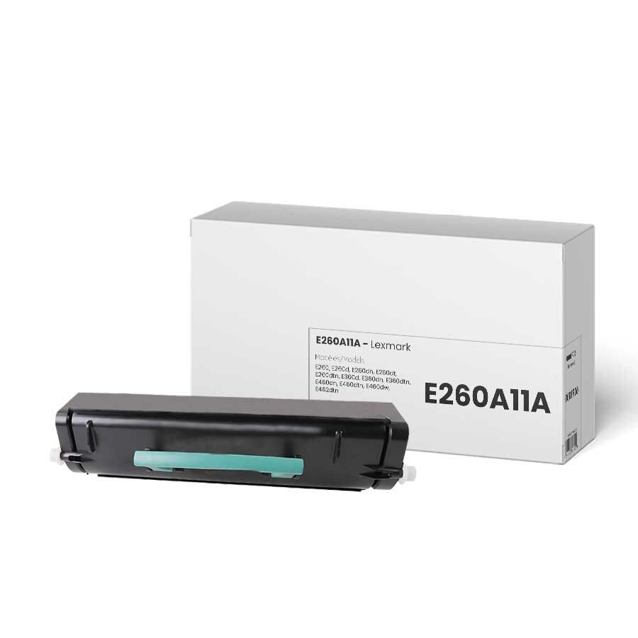 Lexmark E260A11A Cartouche Toner Noire Compatible