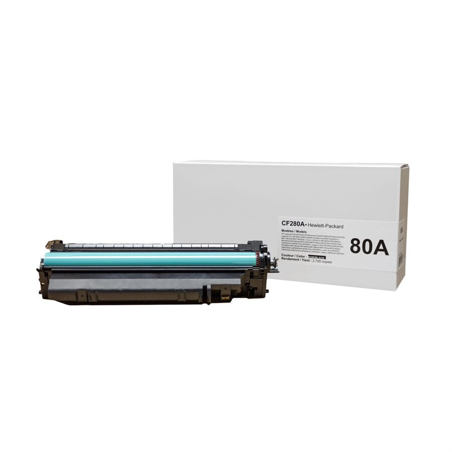 HP 80A ® CF280A Black Economic Toner Cartridge 