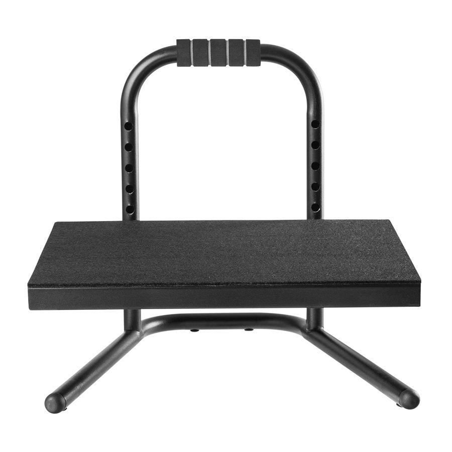 Height Adjustable Steel Footrest with Handle