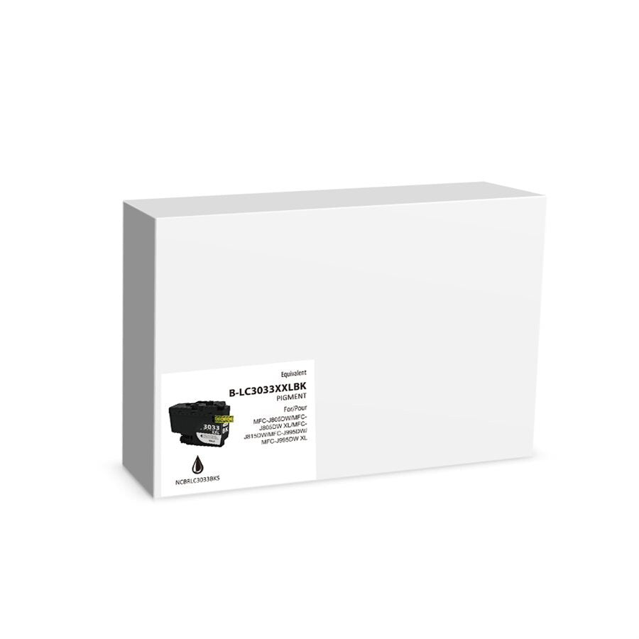 Brother LC3033BK (XL) Black Compatible Ink Cartridge