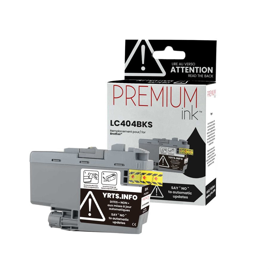 Brother LC404BKS Black Compatible Ink Cartridge