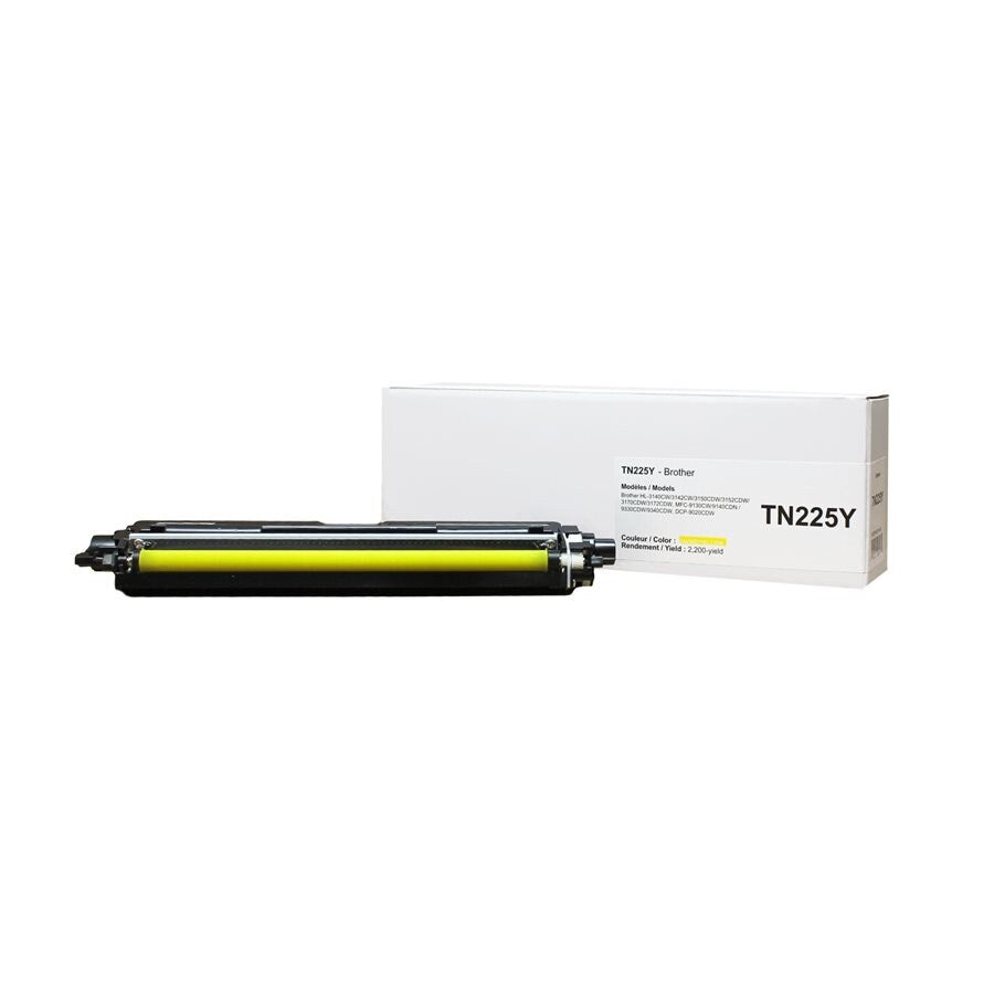 Brother TN225Y Cartouche Toner Jaune Économique