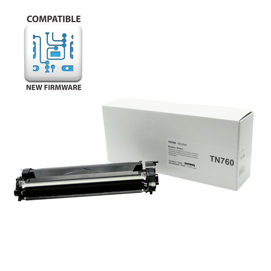 Brother TN760 Cartouche Toner Noire Économique