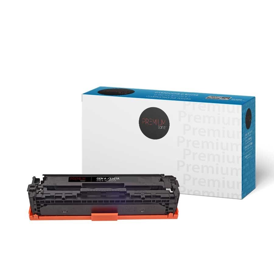 HP 128A®CE321A Cartouche Toner Cyan Compatible