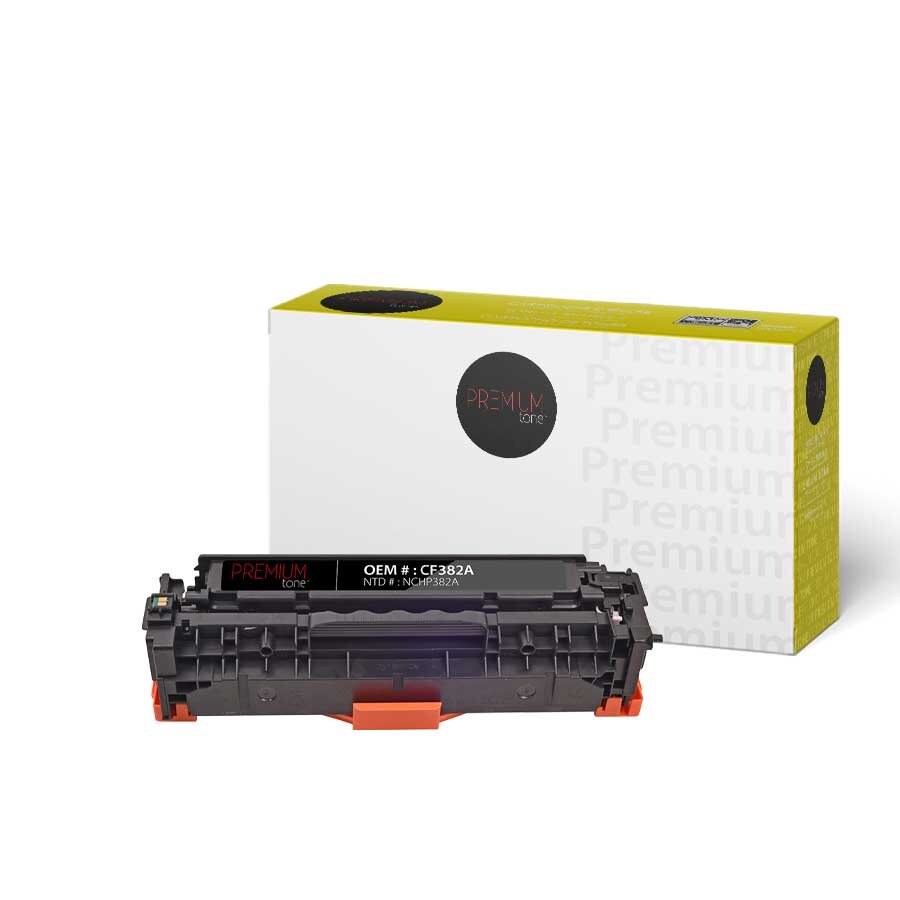 HP 312A® CF382A Cartouche Toner Jaune Compatible