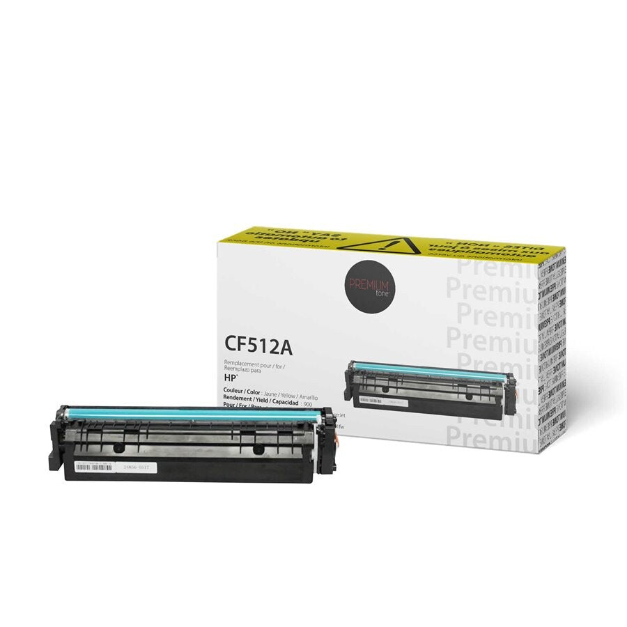 HP 204A ® CF512A Cartouche Toner Jaune Compatible