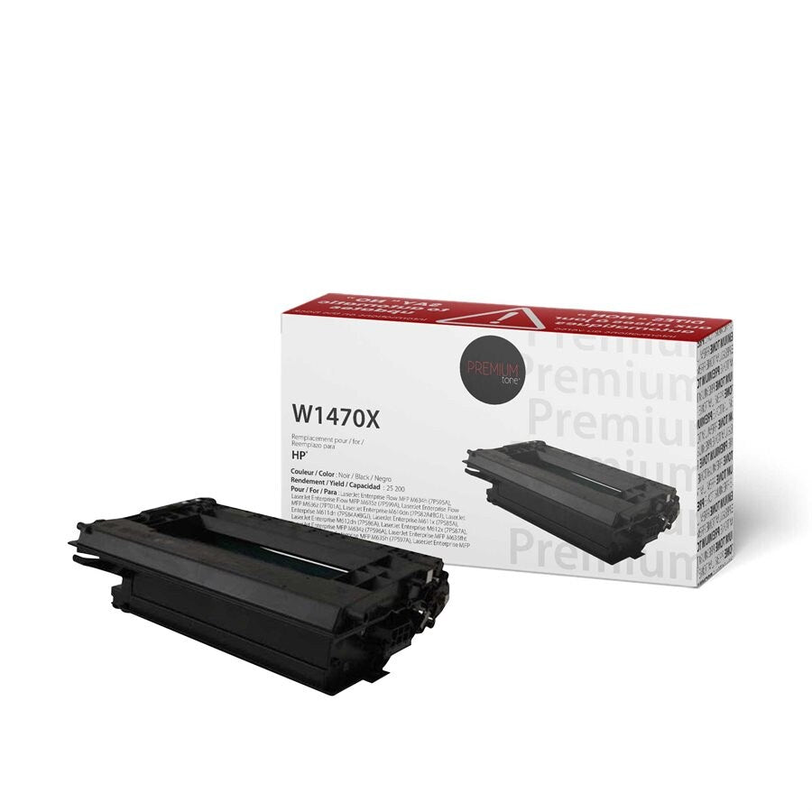 HP 147X® W1470X Cartouche Toner Noire Compatible (Avec Puce 25.2K)