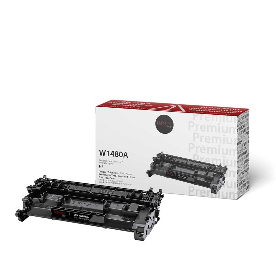 HP 148A®W1480A Black Compatible Toner Cartridge