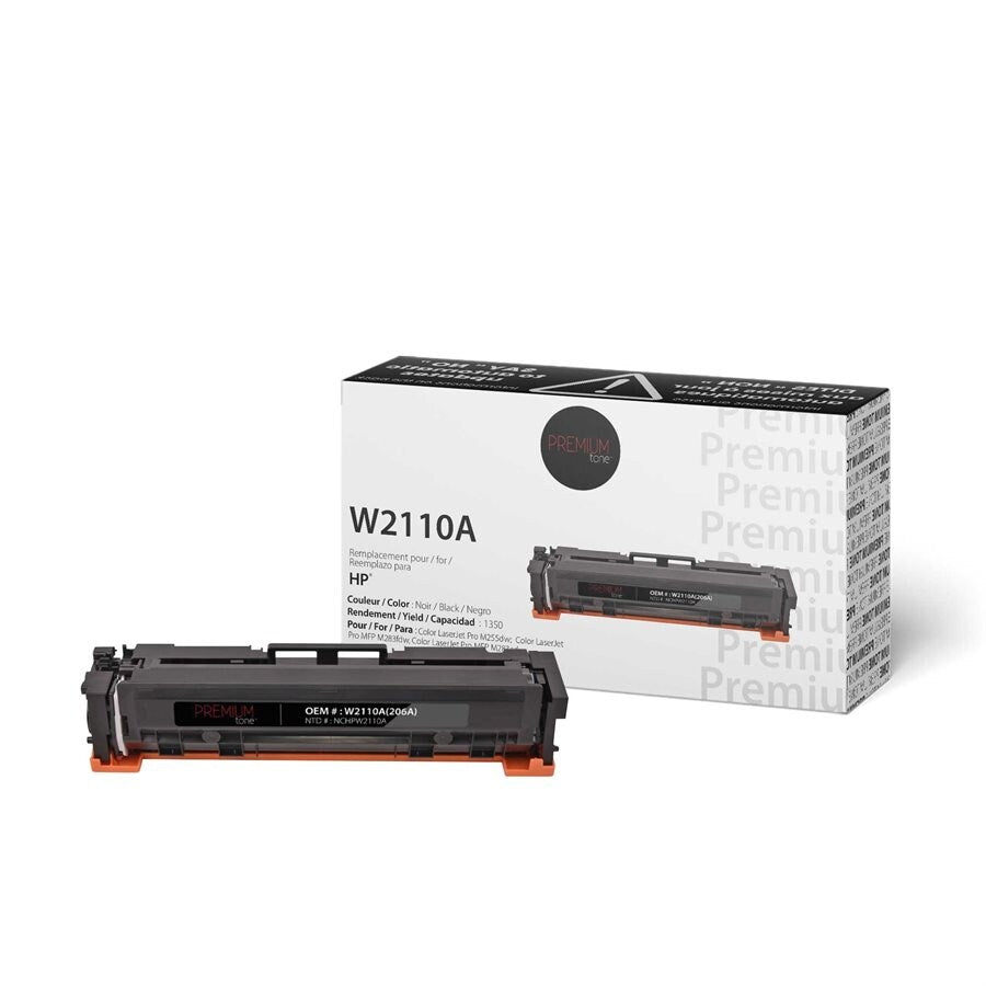 HP 206A®W2110A Cartouche Toner Noire Compatible