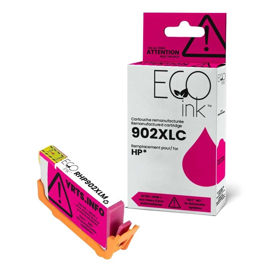 HP 902XL®T6M06AN Cartouche d'encre Magenta Réusinée