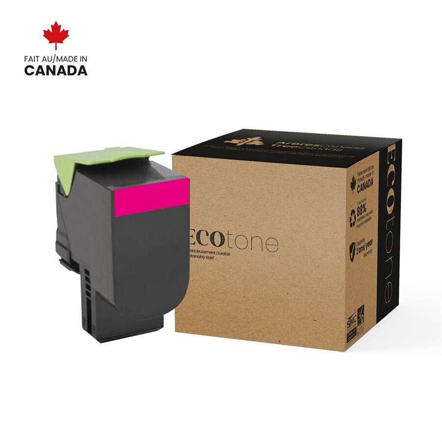 Lexmark 71B10M0 Cartouche Toner Magenta Réusinée