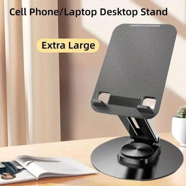 S706-Versatile 360° Rotation Desktop Phone Holder: Adaptable and Adjustable Phone and Tablet Stand
