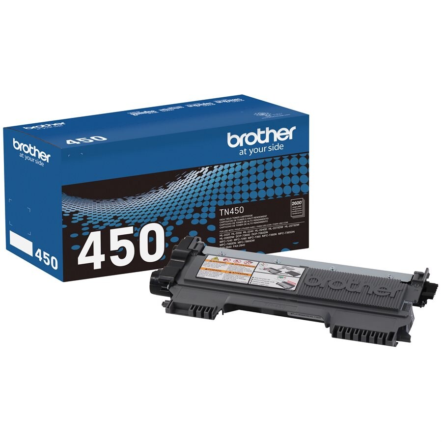 Brother TN450 Cartouche Toner Noire Originale