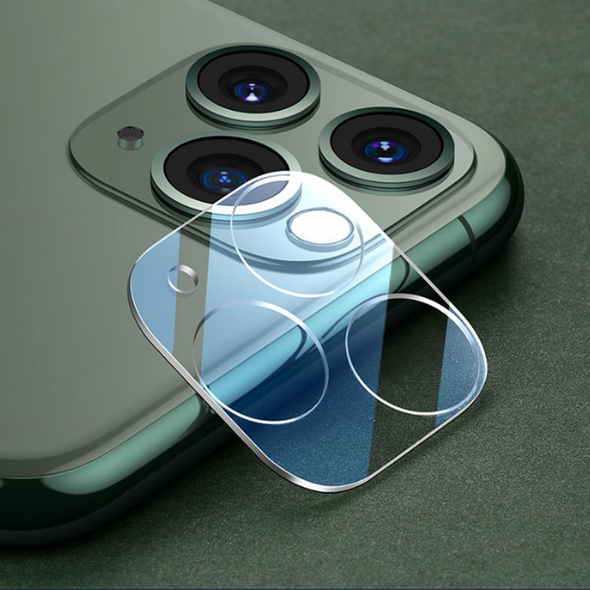 iPhone 12 Pro- Protecteur d'appareil photo et protection d'objectif en verre trempé 3D