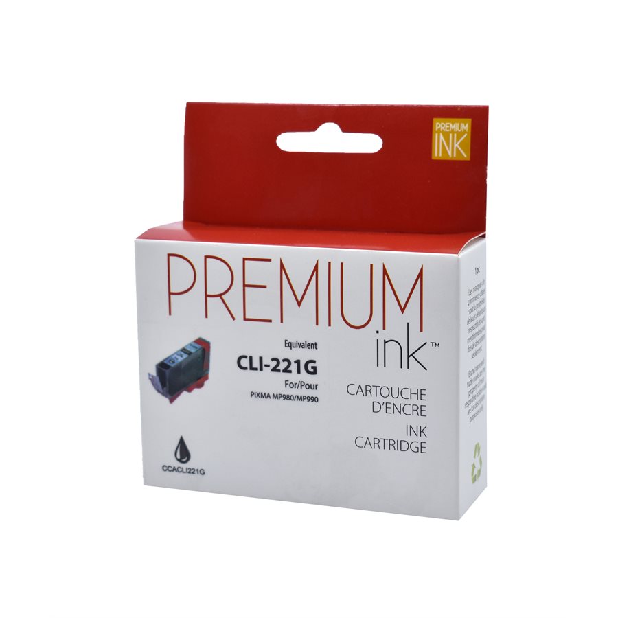Canon CLI-221®2950B001 Grey Compatible Ink Cartridge
