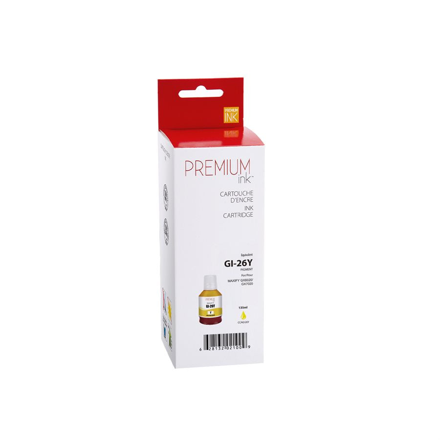 Canon 4421C001 GI-26 Y ink bottle Yellow Compatible