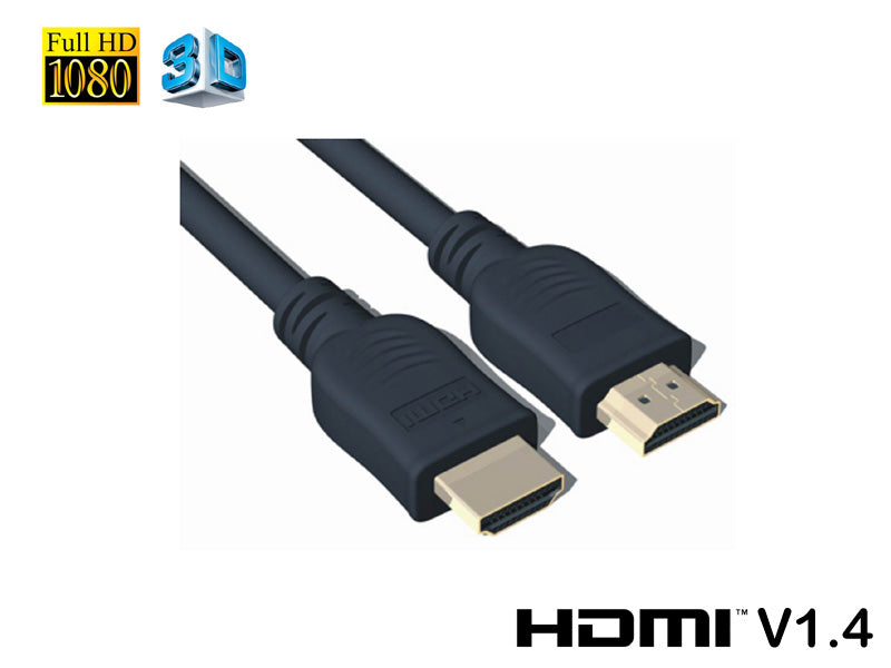 Speedex 0.3 m (1 ft) Video Cable / Screen HDMI male - HDMI male V1.4