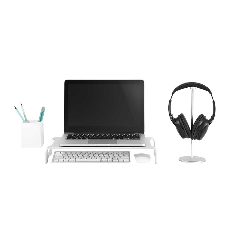 Slim Aluminum Desktop Headphone Stand
