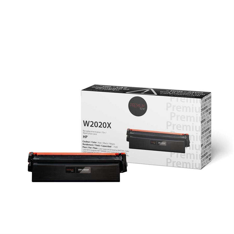 HP 414X®W2020X Black Compatible Toner Cartridge 