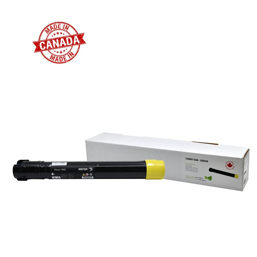 Xerox 106R01568 Yellow Remanufactured Toner Cartridge