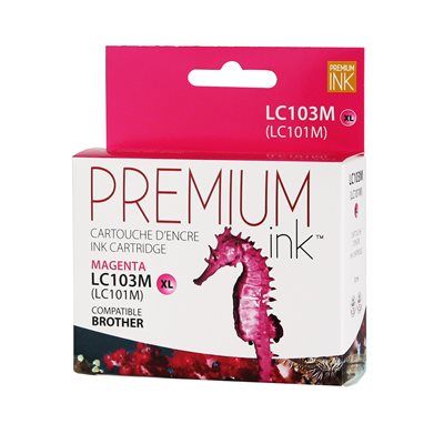Brother LC103M Cartouche d'encre Magenta Compatible