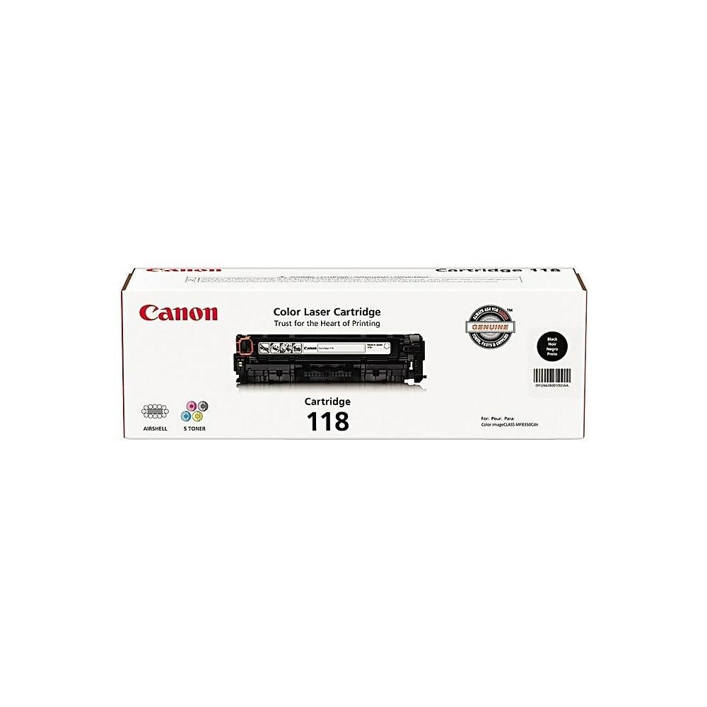 Canon 118®2662B001 Black Original Toner Cartridge 