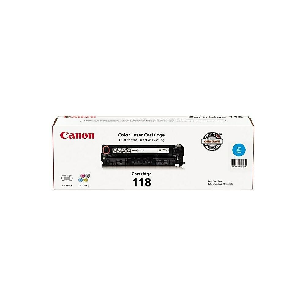 Canon 118®2661B001 Cartouche Toner Cyan Originale
