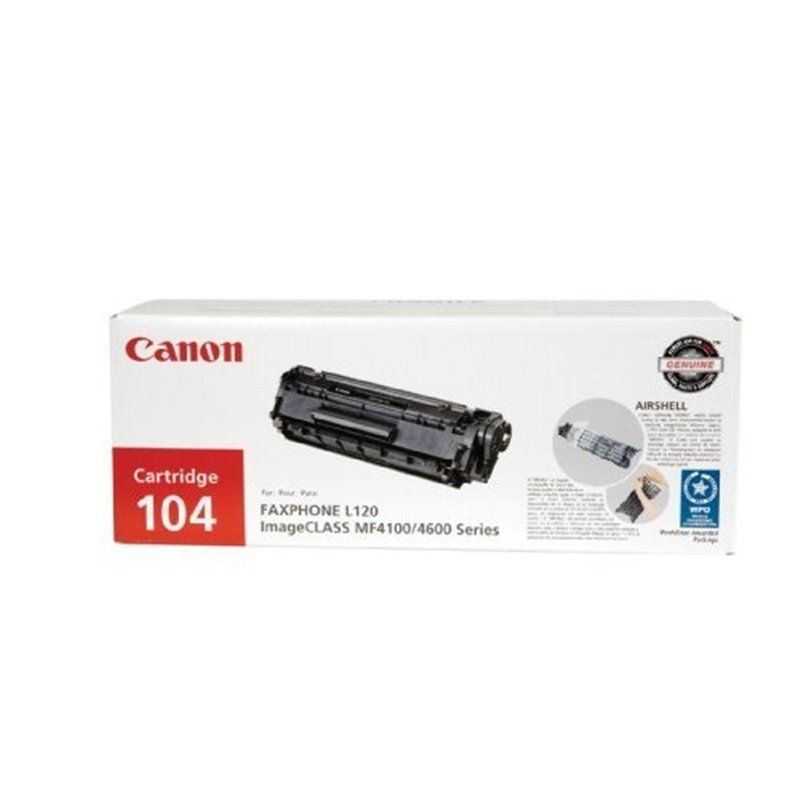 Canon 104A® 0263B001 Cartouche Toner Noire Originale