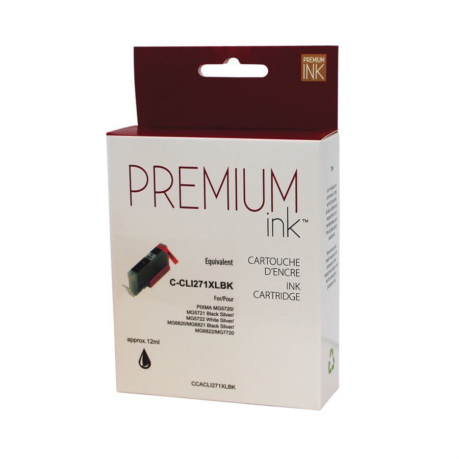 Canon CLI-271BKXL®0336C001 Black Compatible Ink Cartridge