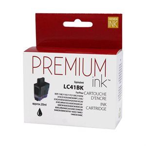 Brother LC41BK (XL) Black Compatible Ink Cartridge