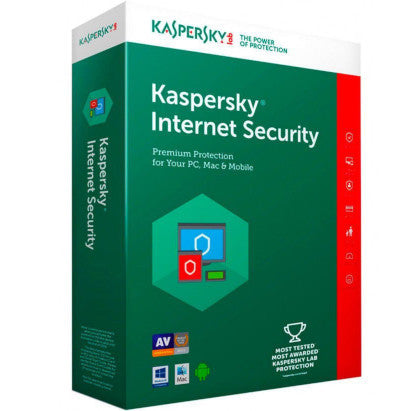 Internet Sécurité Kaspersky pour 3 Appareils- 1 an