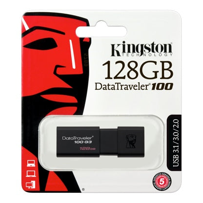 kingston DataTraveler 100  128GB USB 3.2 speed 100MB/s