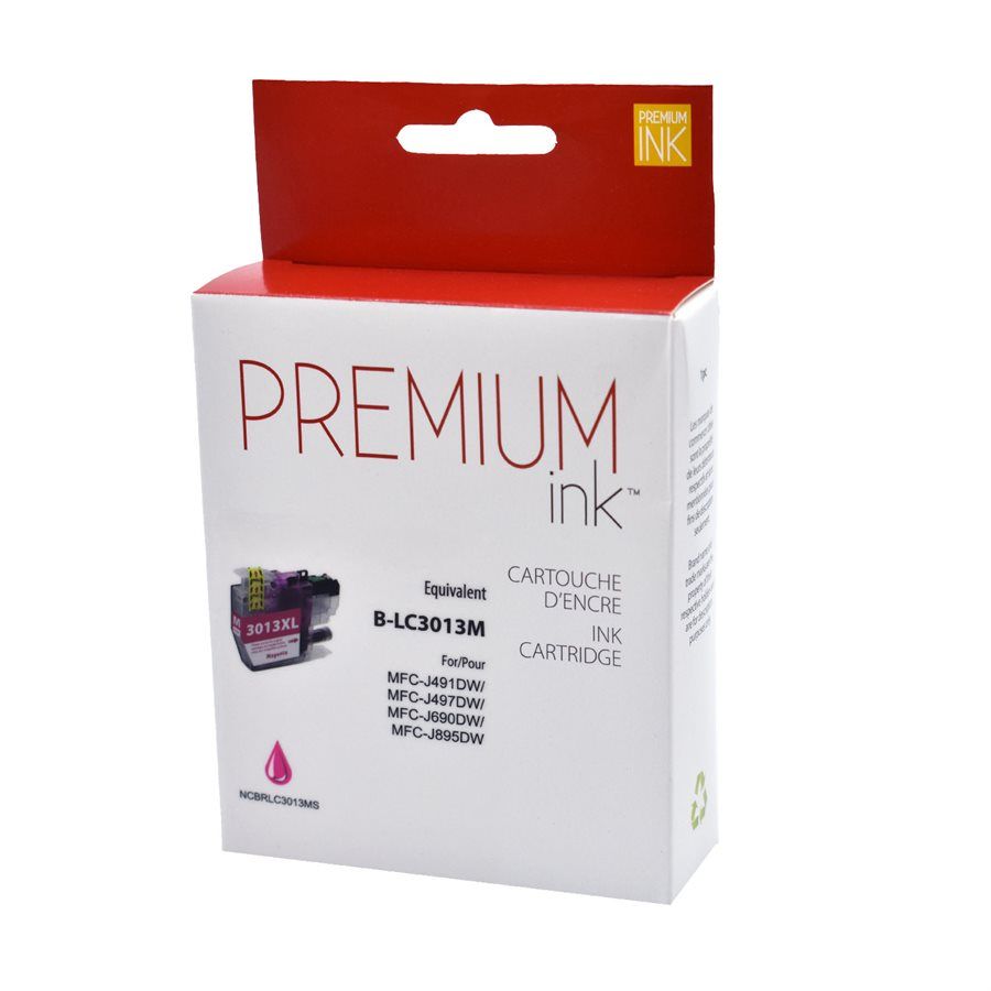 Brother LC3013M Cartouche d'encre Magenta Compatible
