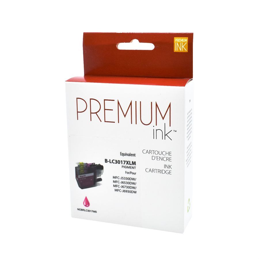 Brother LC3017M XL Cartouche d'encre Magenta Compatible