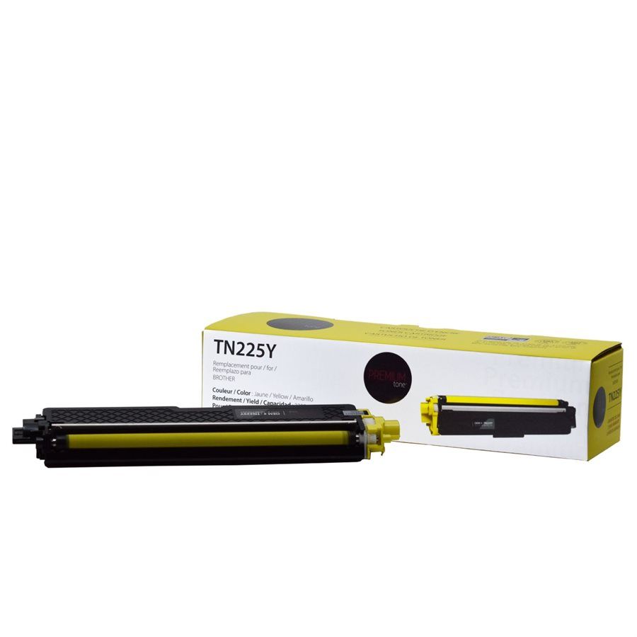 Brother TN225Y Yellow Compatible Toner Cartridge 