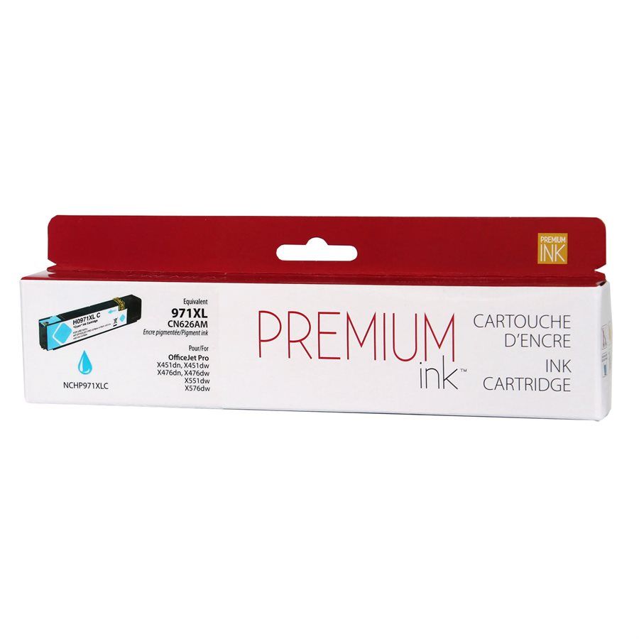HP 970XL®CN625AM Cyan Compatible Ink Cartridge