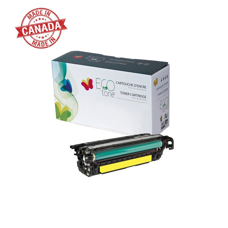 HP 648A®CE262A Yellow Remanufactured Toner Cartridge 